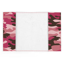 Load image into Gallery viewer, Pink Camouflage Passport Cover by The Photo Access
