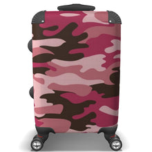 将图片加载到图库查看器，Pink Camouflage Luggage by The Photo Access
