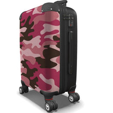 Load image into Gallery viewer, Pink Camouflage Luggage by The Photo Access
