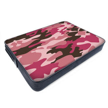 Load image into Gallery viewer, Pink Camouflage Laptop Case by The Photo Access
