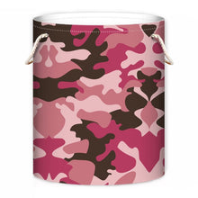 Lade das Bild in den Galerie-Viewer, Pink Camouflage Laundry Bag by The Photo Access
