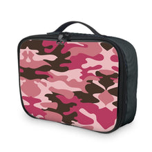गैलरी व्यूवर में इमेज लोड करें, Pink Camouflage Lunch Bags by The Photo Access
