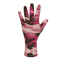 Загрузить изображение в средство просмотра галереи, Pink Camouflage Fleece Gloves by The Photo Access
