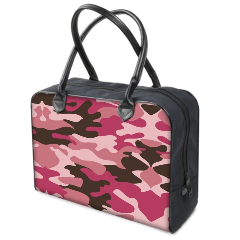 Pink Camouflage Holdalls by The Photo Access