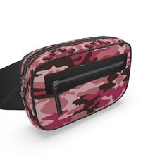 Load image into Gallery viewer, Pink Camouflage Belt Bag by The Photo Access
