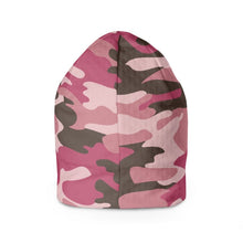 Load image into Gallery viewer, Pink Camouflage Beanie by The Photo Access
