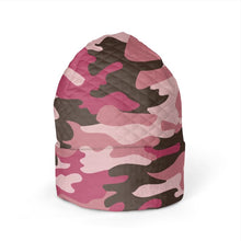 गैलरी व्यूवर में इमेज लोड करें, Pink Camouflage Beanie by The Photo Access
