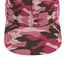将图片加载到图库查看器，Pink Camouflage Baseball Cap by The Photo Access
