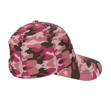 Cargar imagen en el visor de la galería, Pink Camouflage Baseball Cap by The Photo Access
