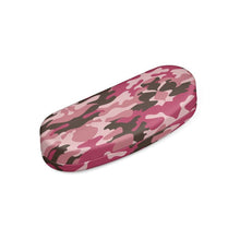 Load image into Gallery viewer, Pink Camouflage Hard Glasses Case by The Photo Access

