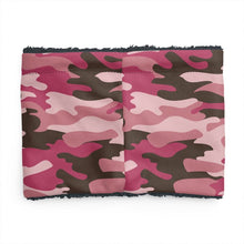 Load image into Gallery viewer, Pink Camouflage Sherpa Snood by The Photo Access
