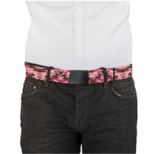 Load image into Gallery viewer, Pink Camouflage Webbing Belt by The Photo Access
