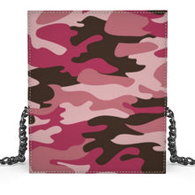 गैलरी व्यूवर में इमेज लोड करें, Pink Camouflage Oana Evening Bag by The Photo Access
