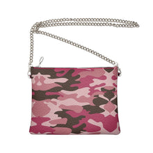 将图片加载到图库查看器，Pink Camouflage Crossbody Bag With Chain by The Photo Access
