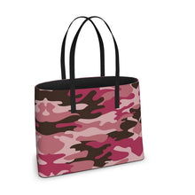 गैलरी व्यूवर में इमेज लोड करें, Pink Camouflage Kika Tote by The Photo Access
