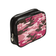 Load image into Gallery viewer, Pink Camouflage Make Up Bags by The Photo Access
