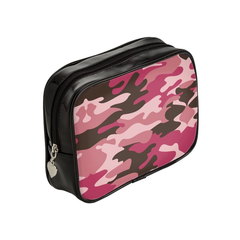 Pink Camouflage Make Up Bags by The Photo Access