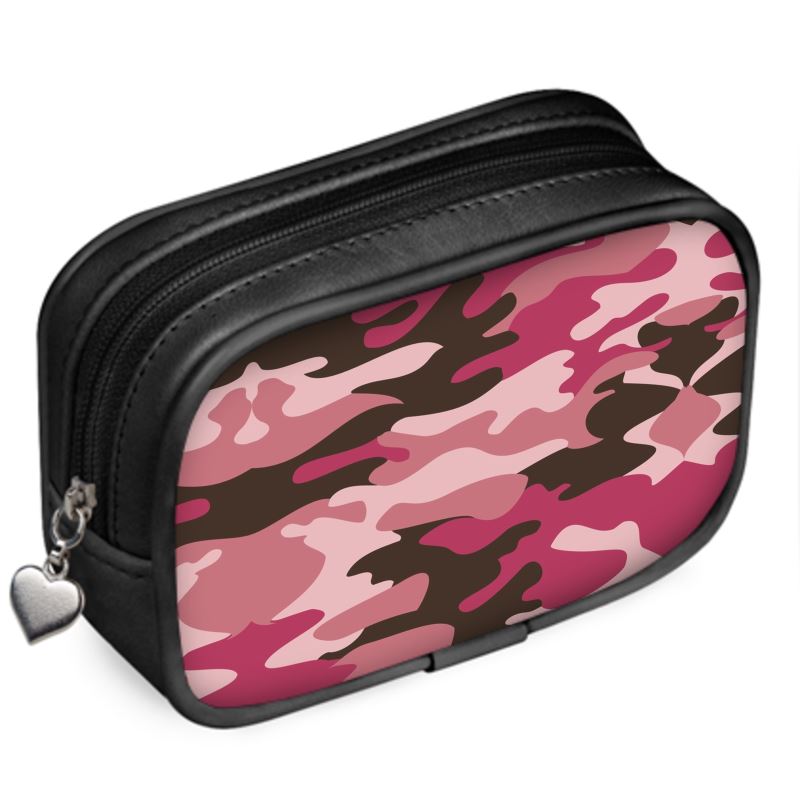 Pink Camouflage Pouch Wallet by The Photo Access