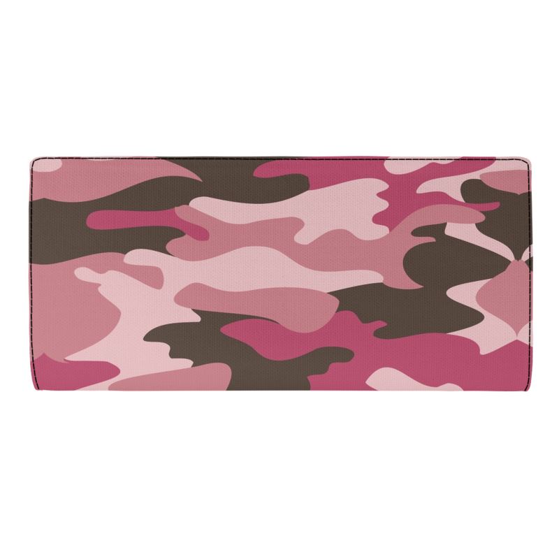 Pink Camouflage Travel Wallet by The Photo Access