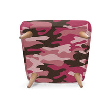 将图片加载到图库查看器，Pink Camouflage Occasional Chair by The Photo Access

