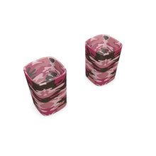 Load image into Gallery viewer, Pink Camouflage Square Shot Glasses (Set of 2) by The Photo Access
