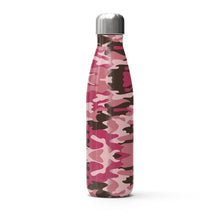 Lade das Bild in den Galerie-Viewer, Pink Camouflage Stainless Steel Thermal Bottle by The Photo Access
