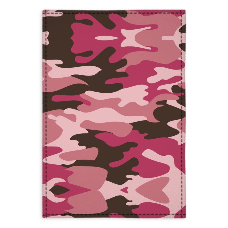 Pink Camouflage Fabric Placemats by The Photo Access
