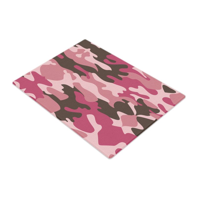 Pink Camouflage Glass Chopping Boards by The Photo Access