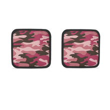 Load image into Gallery viewer, Pink Camouflage Hot Dish Pads by The Photo Access
