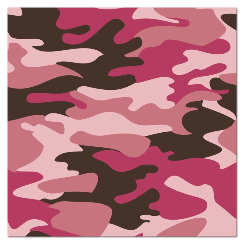 Pink Camouflage Tablecloths by The Photo Access