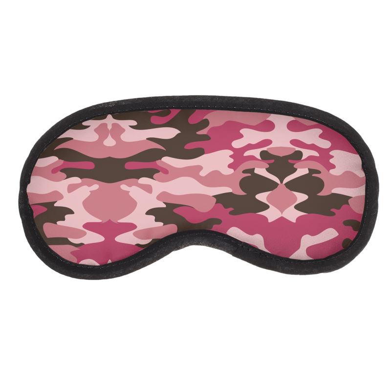 Pink Camouflage Eye Mask by The Photo Access