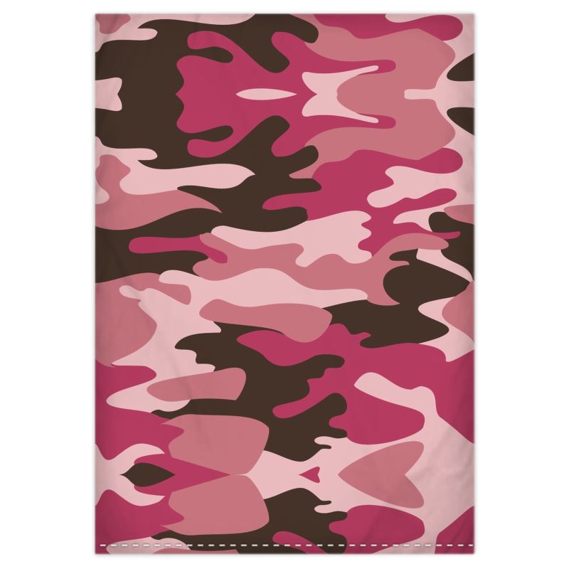 Pink Camouflage DUVET DE by The Photo Access