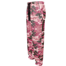 将图片加载到图库查看器，Pink Camouflage Mens Silk Pajama Bottoms by The Photo Access
