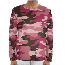 Load image into Gallery viewer, Pink Camouflage Mens PJ Night Set by The Photo Access
