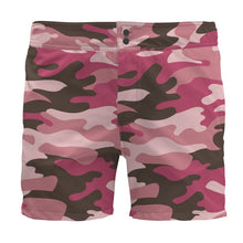 将图片加载到图库查看器，Pink Camouflage Board Shorts by The Photo Access
