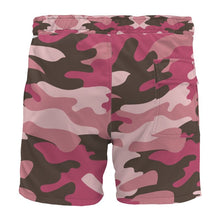 将图片加载到图库查看器，Pink Camouflage Board Shorts by The Photo Access
