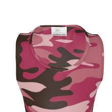 将图片加载到图库查看器，Pink Camouflage Cut and Sew Tank Top by The Photo Access
