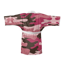 将图片加载到图库查看器，Pink Camouflage Kimono Robe by The Photo Access

