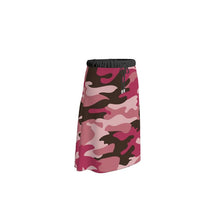 Load image into Gallery viewer, Pink Camouflage Skirt by The Photo Access
