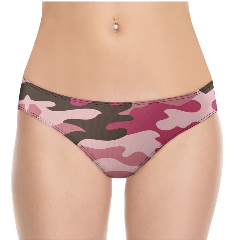 Pink Camouflage Custom Underwear by The Photo Access
