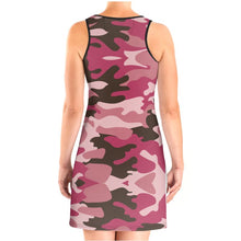 将图片加载到图库查看器，Pink Camouflage Halter Dress by The Photo Access
