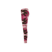 将图片加载到图库查看器，Pink Camouflage Leggings by The Photo Access
