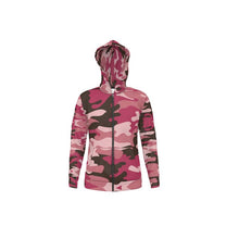Load image into Gallery viewer, Pink Camouflage Hoodie by The Photo Access
