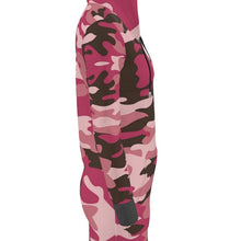 将图片加载到图库查看器，Pink Camouflage Hoody Dress by The Photo Access
