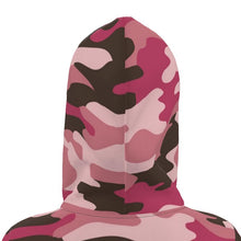 将图片加载到图库查看器，Pink Camouflage Hoody Dress by The Photo Access
