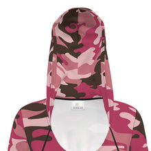 将图片加载到图库查看器，Pink Camouflage Hoody Dress by The Photo Access
