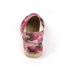 Load image into Gallery viewer, Pink Camouflage Espadrilles by The Photo Access
