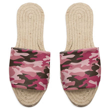 Cargar imagen en el visor de la galería, Pink Camouflage Sandal Espadrilles by The Photo Access
