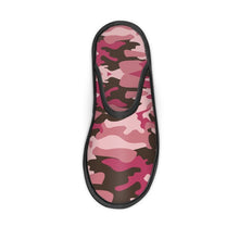 将图片加载到图库查看器，Pink Camouflage Slippers by The Photo Access
