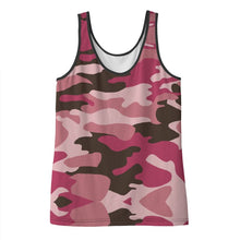 Cargar imagen en el visor de la galería, Pink Camouflage Ladies Tank Top by The Photo Access
